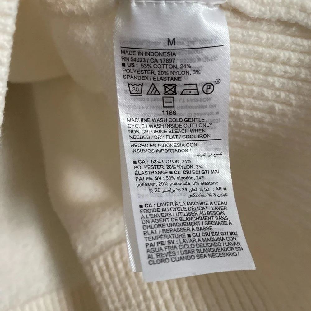 BUNDLE of (3) Old Navy Women's SoSoft V-Neck Sweaters Cream SeaGlass Black Med - Picture 6 of 16